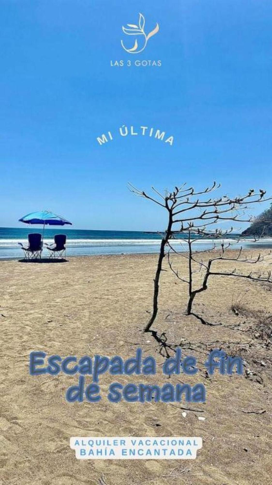 Apartamento De Lujo Las 3 Gotas Jaco, Frente Al Mar Con Vista A La Playa Luaran gambar